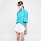 YCH SCARLETT OHARA T-SHIRT BLUE (R25TS11171BL)