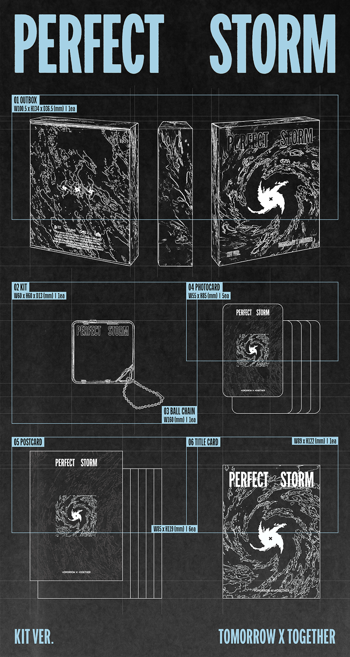 9th Mini Album 'PERFECT STORM (KiT Ver.)' detail 2