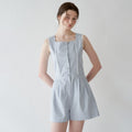 J'ASP J'ASP Jumpsuit Skyblue