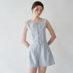 J'ASP J'ASP Jumpsuit Skyblue
