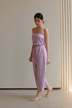 DHYANI DHYANI Jumpsuit Violet bouquet