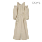 DEWL DEWL Jumpsuit Cut-out Volume Sleeve