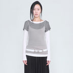 CERRIC Soft Long Sleeveless _ Beige