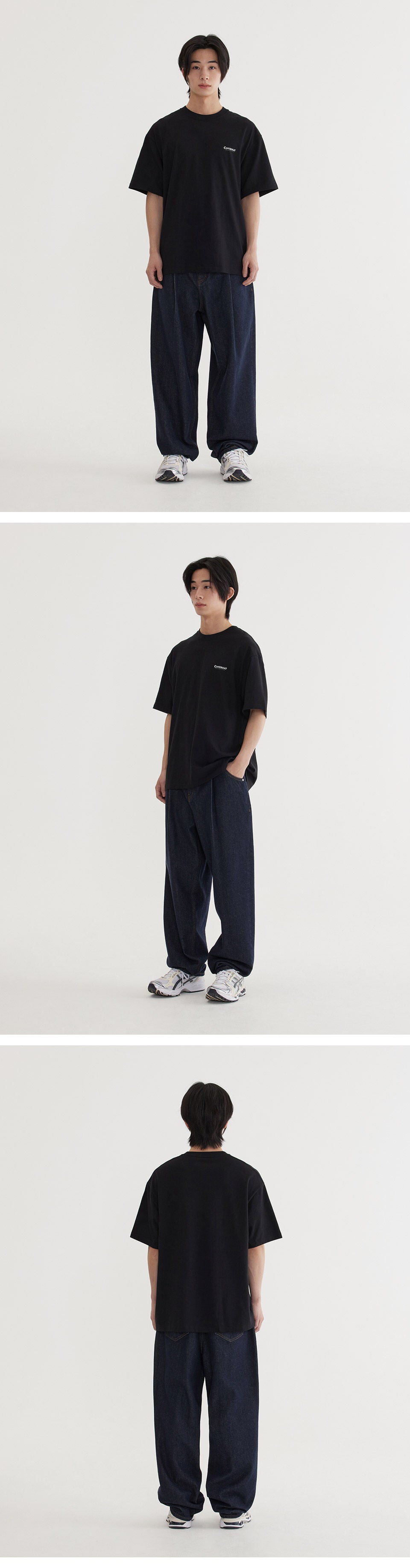 COVERNAT Cool Cotton 2-PACK T-Shirt New Black