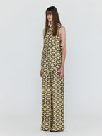 EENK EENK WENEZ Wide Pants - Beige Multi
