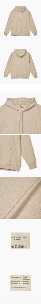 BASERANGE BASERANGE Hoodie Undyed
