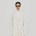 EENK ZLAIRE Pleated Shirts - Ivory