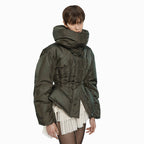 YCH PLEATES DETAIL LAYERED TOP CREAM (W24TO10061CR)