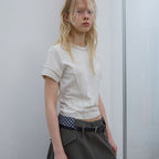 LCDC TM RAW SEAM TOP (ECRU)