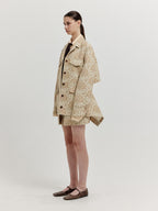 EENK EENK XIRINA 4-Pocket Shirt - Beige Multi
