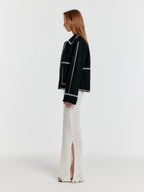 EENK EENK YEON Two-Pocket Single Jacket - Black