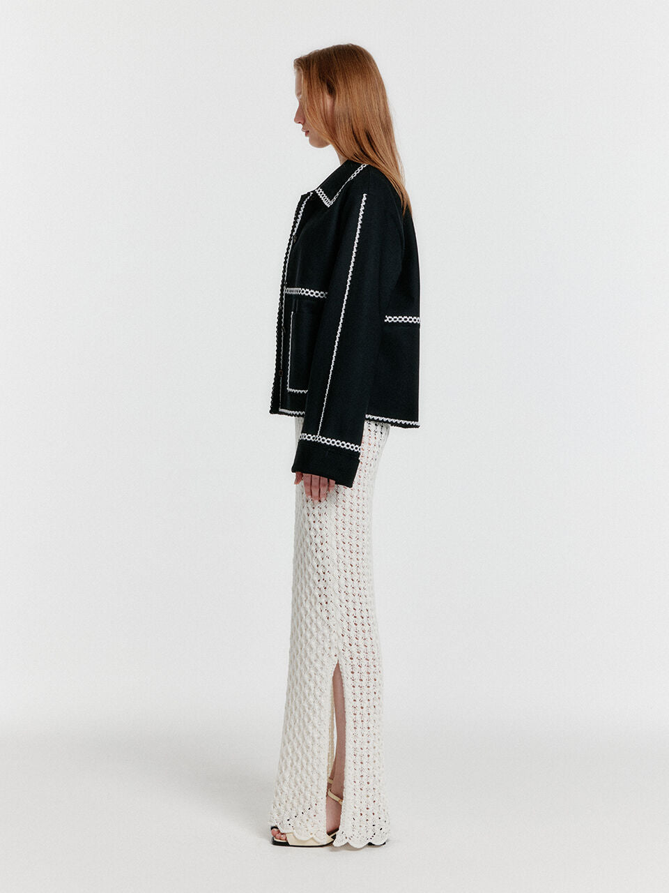 EENK EENK YEON Two-Pocket Single Jacket - Black
