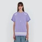 EENK EENK WACKY Oversized Graphic T-Shirt - Lavender