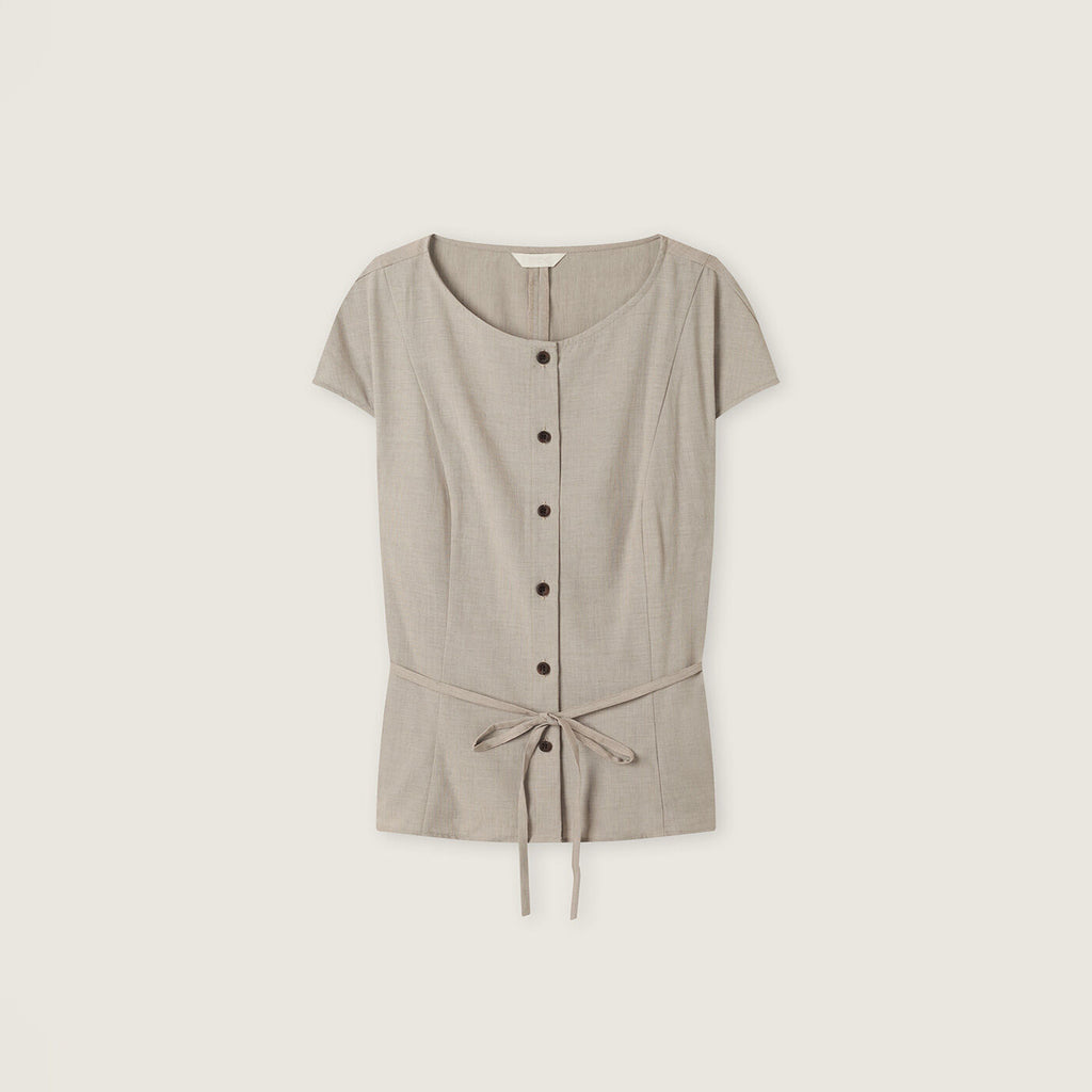ROEM Cap sleeve blouse RMBLG25R12