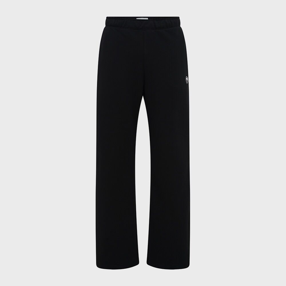 MARINE SERRE (U) Moon logo fleece sweatpants navy MOON LOGO FLEECE SWEATPANTS