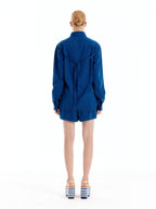 EENK EENK Denim Shorts - Denim Blue