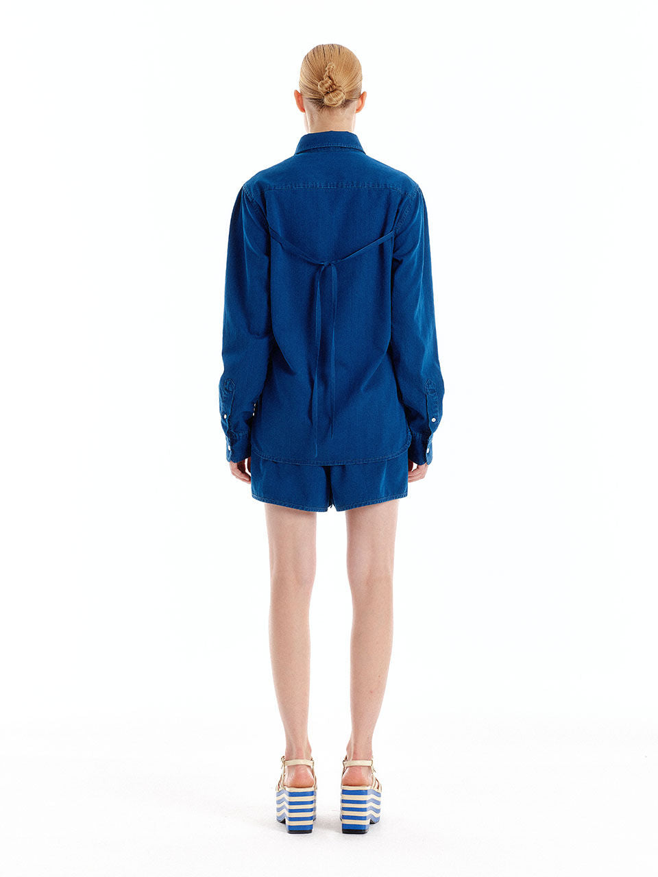 EENK EENK Denim Shorts - Denim Blue