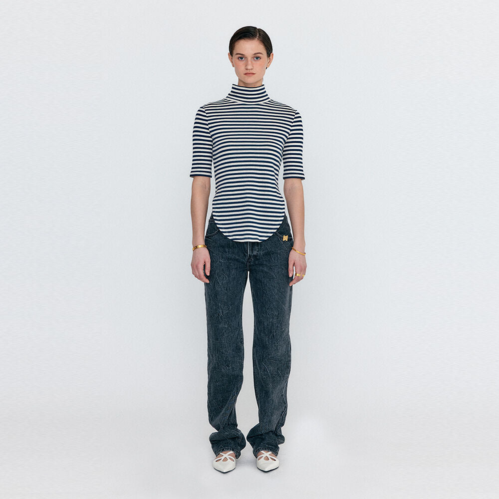 EENK EENK WENIM Classic Denim Pants - Grey