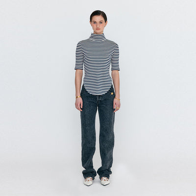 EENK WENIM Classic Denim Pants - Grey