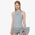 YCH SLIM-FIT SLEEVELESS TOP GREY (F24TO9112GY)