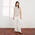 SHESMISS Round neck sleeveless blouse_SWWBLQ22120