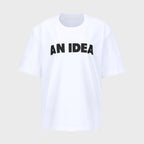 YCH AN IDEA PRINTING T-SHIRT WHITE (W24TS11131WH)
