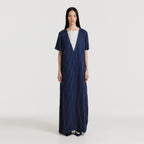 EENK EENK Maxi Dress Navy Stripe