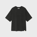 GLOWNY G COZY BOX TEE (CHARCOAL)