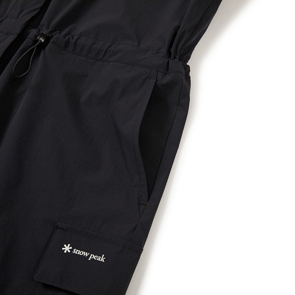 SNOWPEAK APPAREL SNOWPEAK APPAREL Women's Shorts Jumpsuit Black