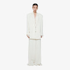 YCH SINGLE-BREASTED BLAZER IVORY (F24JK1111IV)