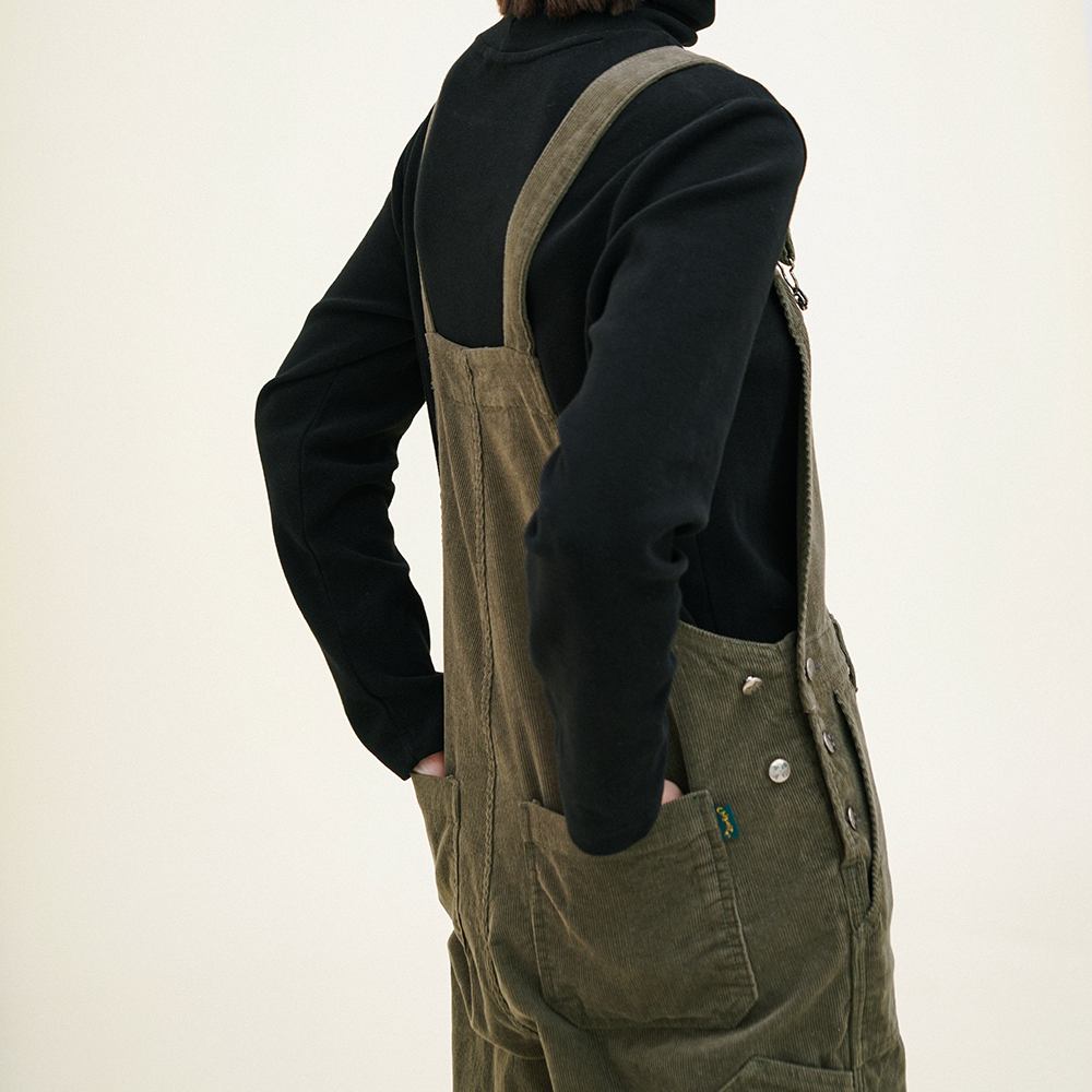 CHIQUITA CHIQUITA Work Overall Pants Khaki