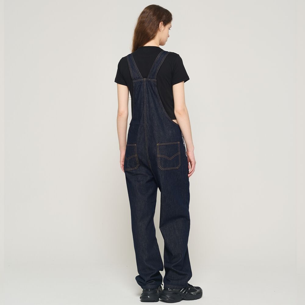 CARGOBROS CARGOBROS Denim Overall Pants Dark Blue