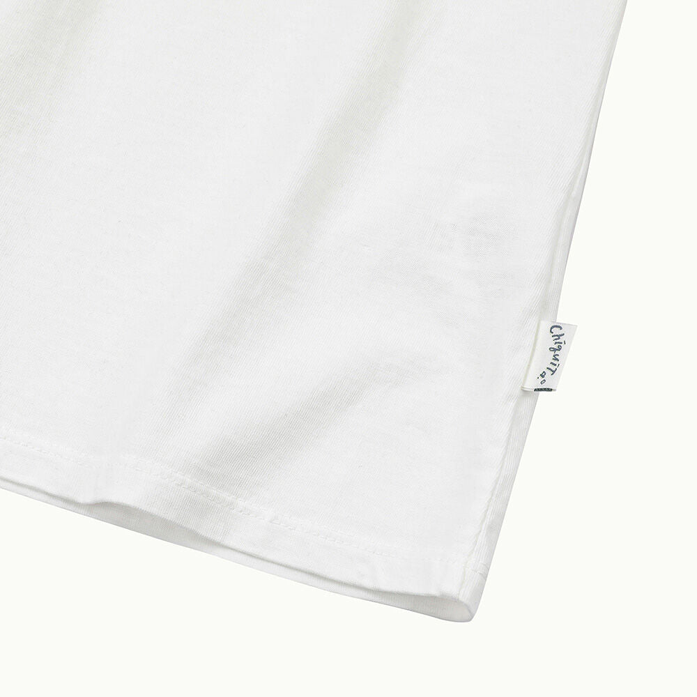 CHIQUITA 5th_Summer Cotton Basic Sleeveless T Eye 242606SIV (domestic production)