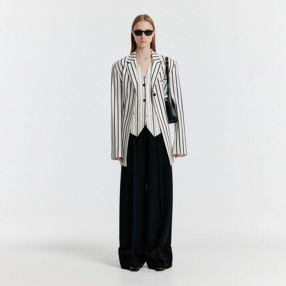 EENK YOHO Turn-up Pants - Black