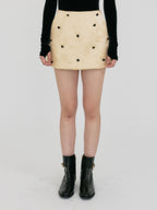 EENK ZOII A-line Flower Mini Skirt - Yellow