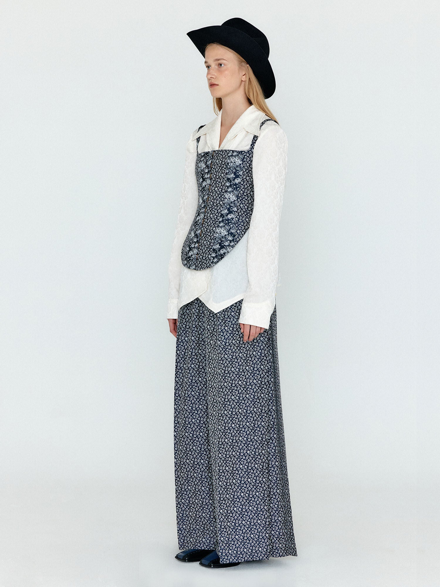 EENK EENK Shirt Navy/Ivory Multi