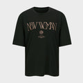 YCH NEW WOMAN PRINTING T-SHIRT BLACK (W24TS11121BK)
