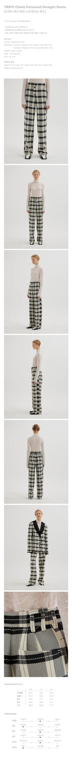 EENK EENK Pants Black/Ivory Check