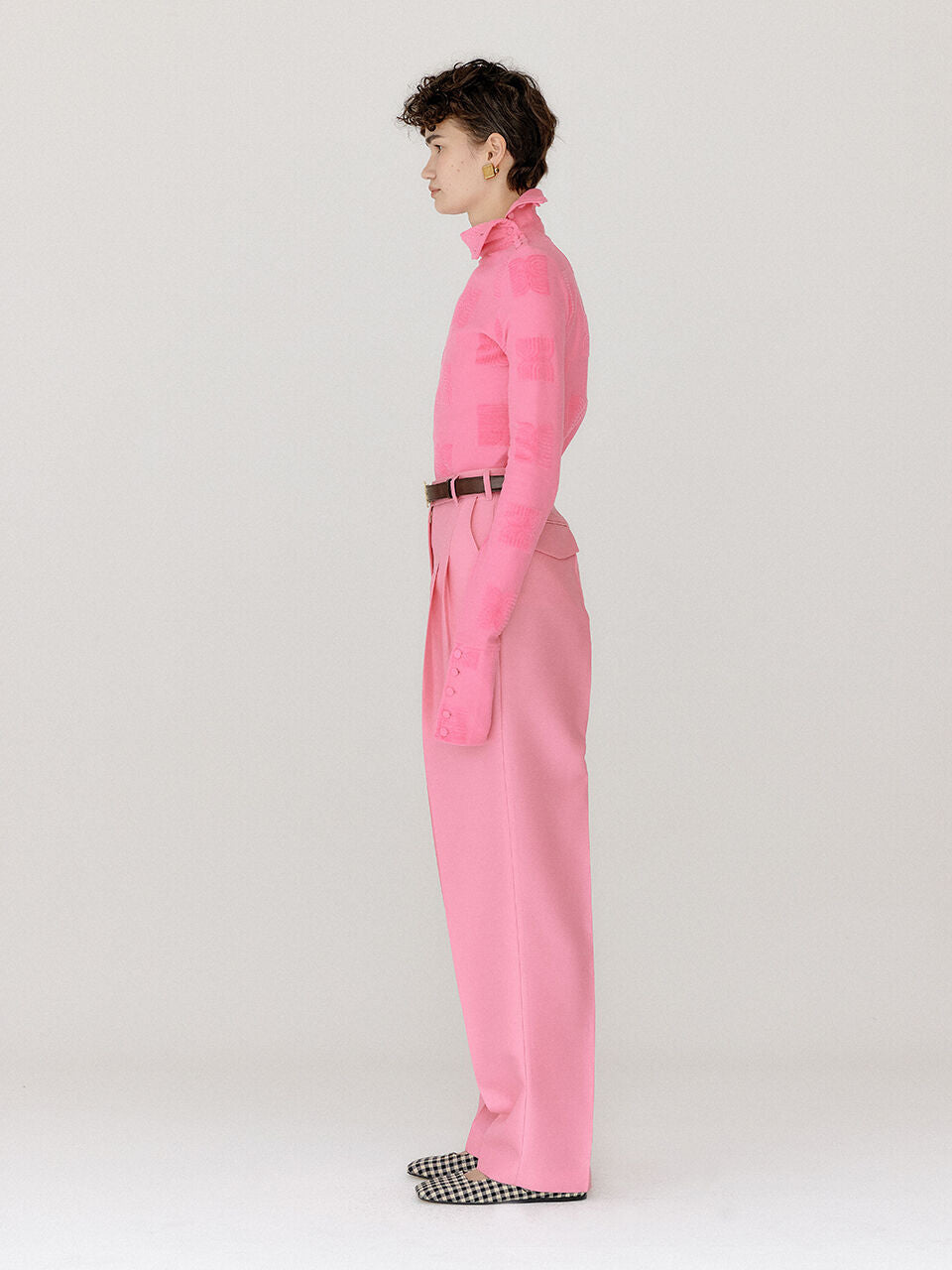 EENK EENK VEROSA Turtleneck Top - Pink