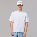 OUTDOOR VOICES [Wearing Lee Jae Yoon] AirCorePro OV ALL ROUND LOGO TEE (LIGHT HEATHER GRAY)