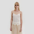 EENK Layered Knit Top - Ivory