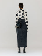 EENK EENK VEROSA Turtleneck Top - Ivory/Black