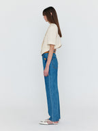 EENK EENK WESICA Classic Denim Pants - Denim Blue