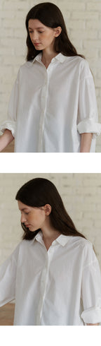ANDNEEDS Loose shirt (white)