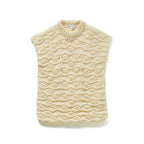 MIRSTORES Mir Stores Wave Overfit Vest - Ivory
