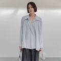 MEMUA Sfumato unflattering blouse (grayish blue)