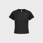OUTDOOR VOICES (W)Technol-OV DRY FLEX SLIM TEE (BLACK)