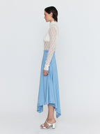 EENK EENK WOLIKA Skirt - Skyblue Stripe