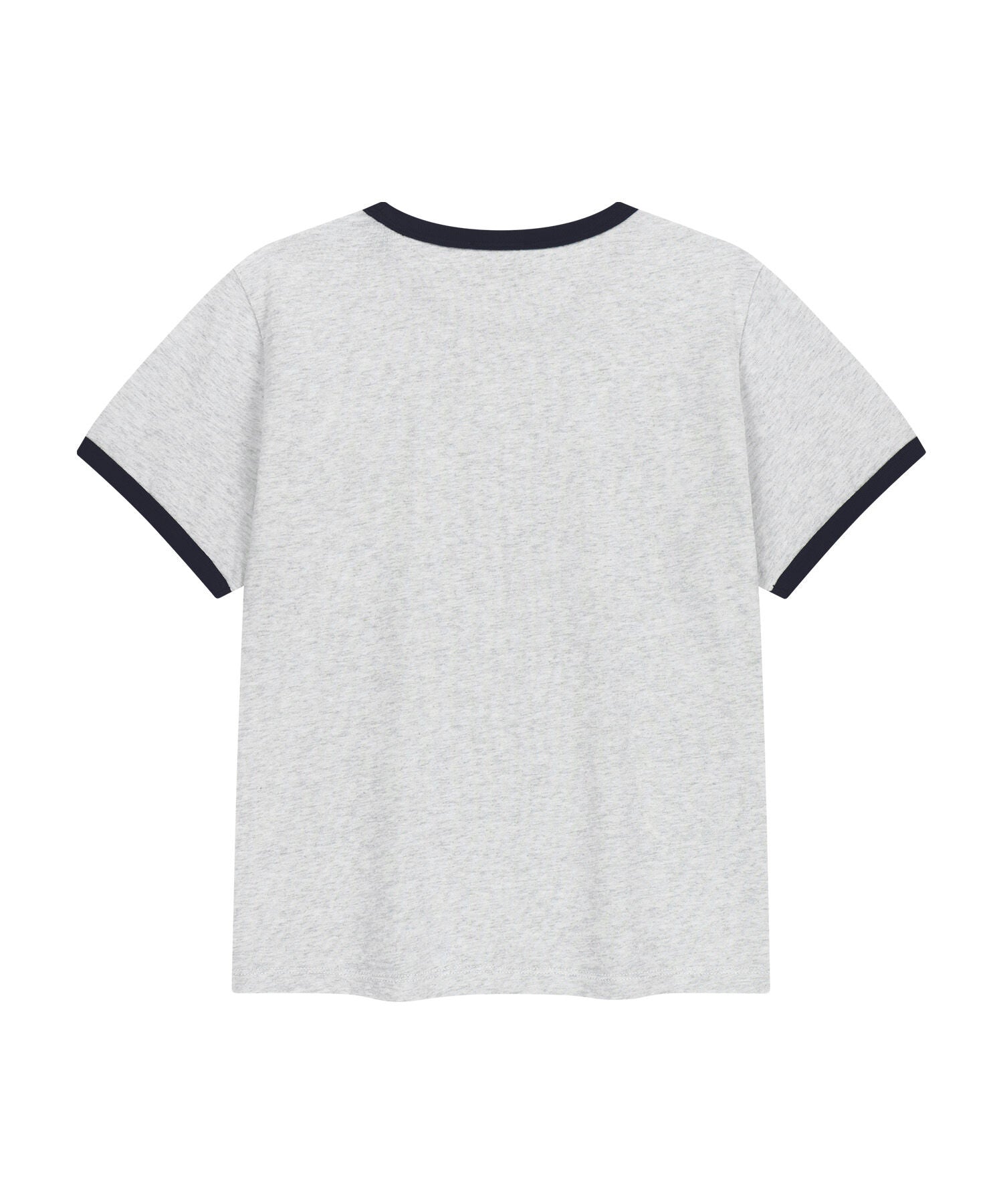 MARITHÉ+FRANҪOIS GIRBAUD W PARIS GRAPHIC RINGER TEE light heather gray