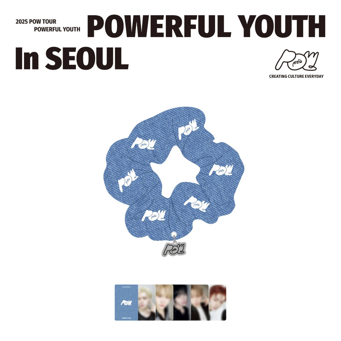2025 POW TOUR [POWERFUL YOUTH] MD 04. Scrunchie (HAIR SCRUNCHIE)